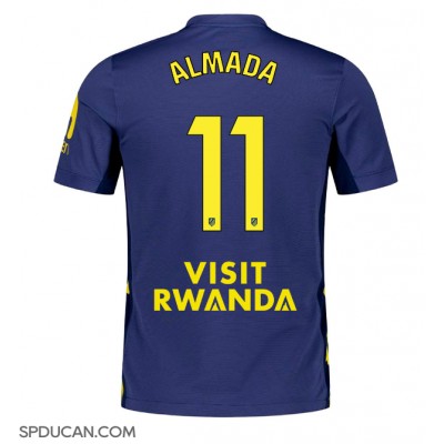 Muški Nogometni Dres Atletico Madrid Thiago Almada #11 Gostujuci 2025-26 Kratak Rukav Muški Nogometni Dres Atletico Madrid Thiago Almada #11 Gostujuci 2025-26 Kratak Rukav